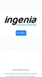 Mobile Screenshot of ingenia-soluciones.com